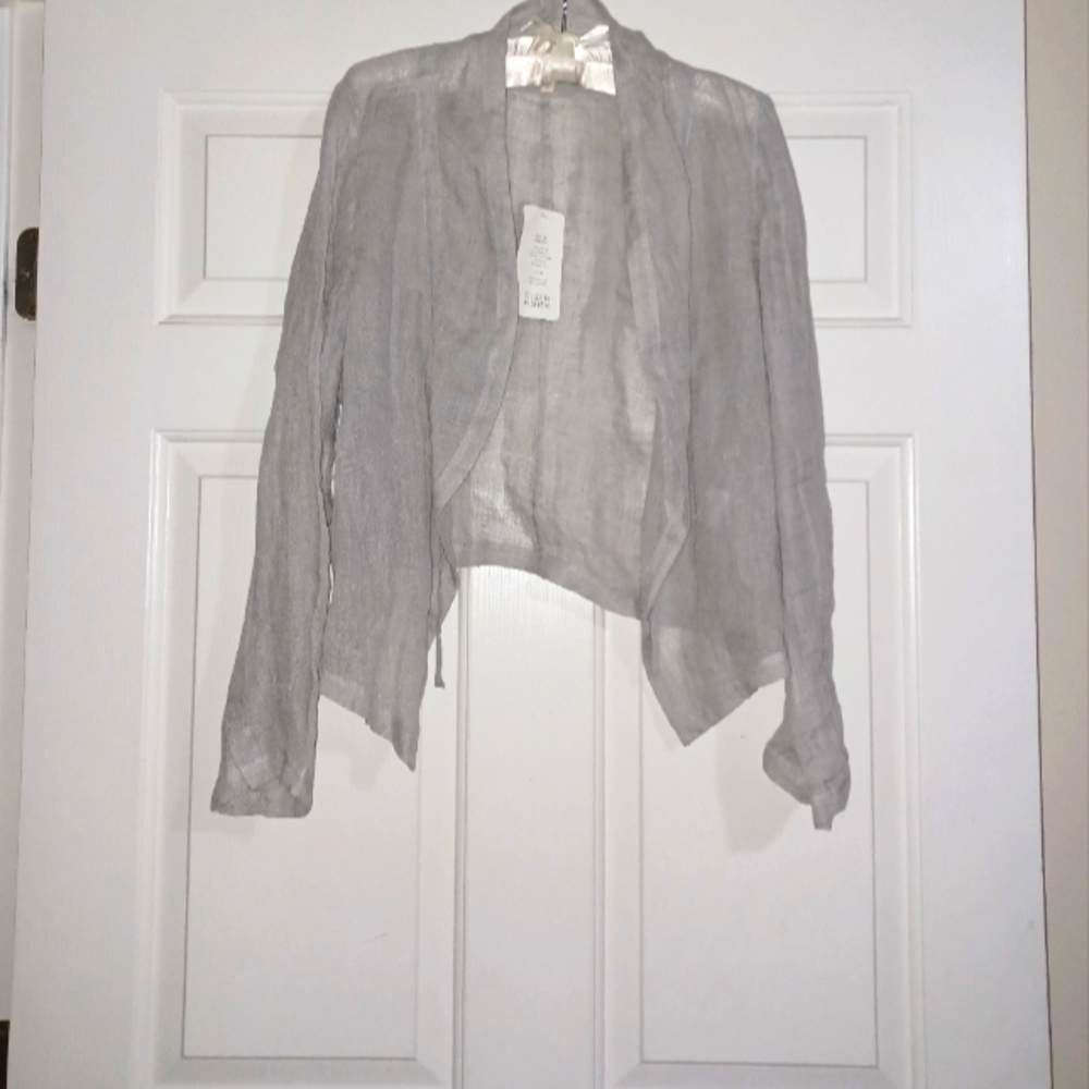 COPY - Eileen Fisher Gauze/Linen Jacket
